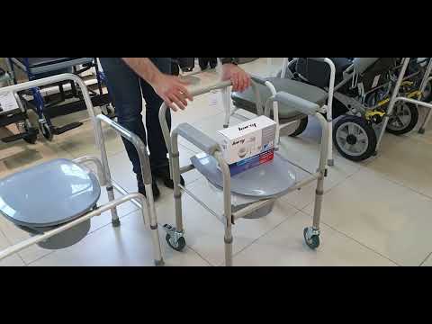 Обзор различных санитарных стульев для маломобильных пациентов