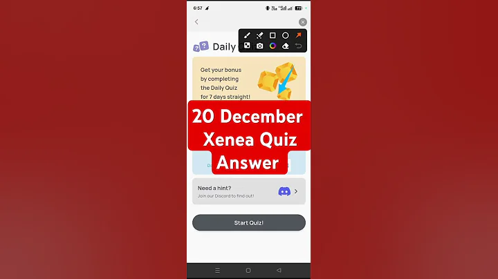 20 December xenea wallet quiz answers today | Xenea Wallet Today Quiz Answer Today
