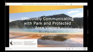 IORT Webinar: Challenges & Solutions to Keep Parks & Public Lands From Being Loved to Death (Part 2)
