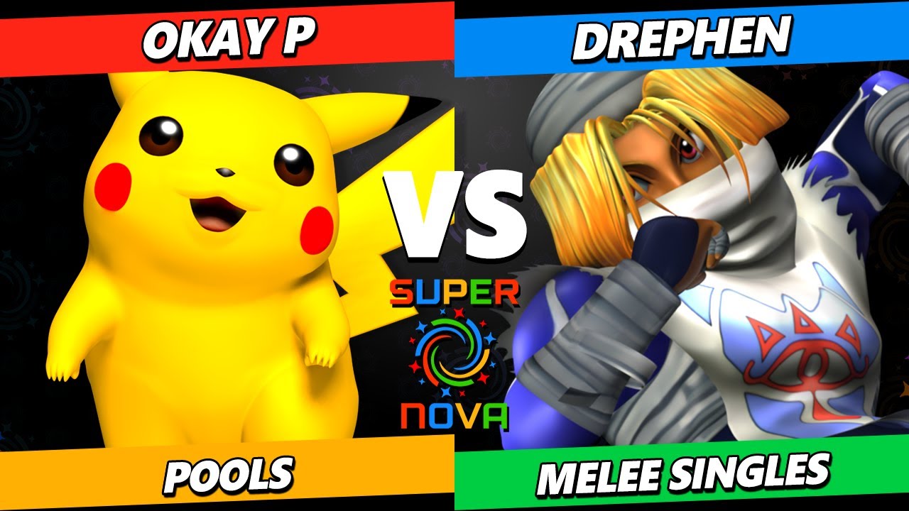 Supernova 2025 - OkayP. (Pikachu) Vs. Drephen (Sheik) Smash Melee Tournament