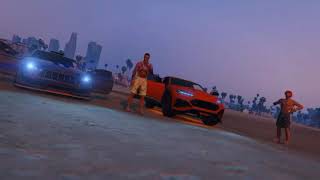 Post malone -rockstar ft.21 savage (Grand Theft Auto Music Video)