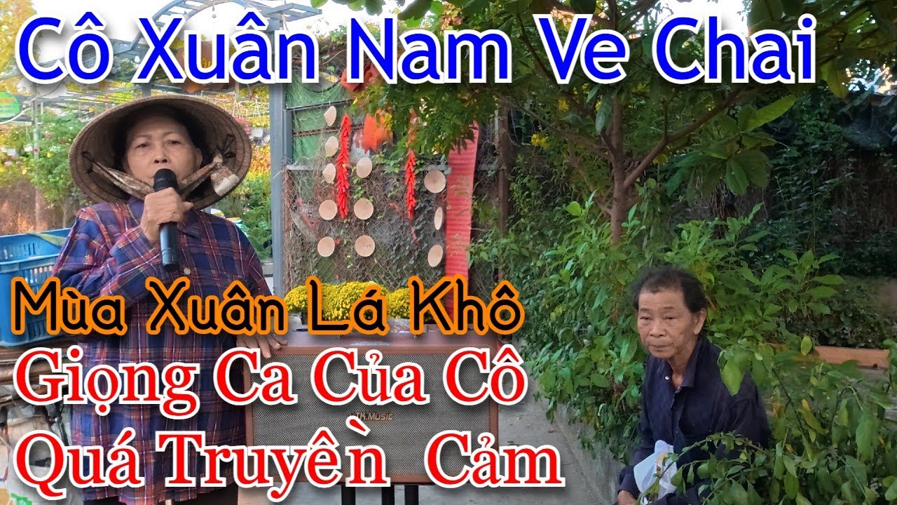Nhạc Xuân 2026 với tiếng hát của bà cô 70 tuổi nhặt ve chai  l Mùa Xuân lá khô / Cô Xuân Nam