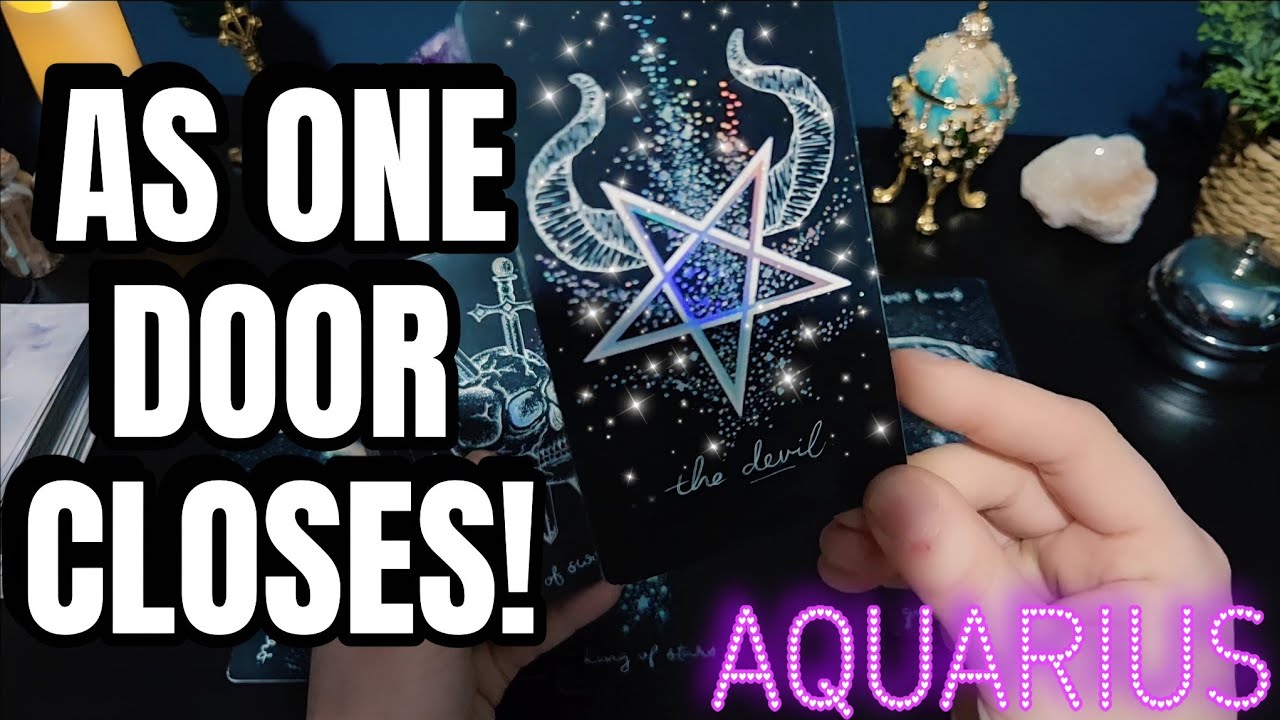 AQUARIUS IT'S A BLESSING IN DISGUISE! NEW LIFE, NEW YOU!! 🌈✨️
