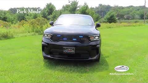 2021 Dodge Durango with Whelen WecanX Core Control System