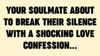 YOUR SOULMATE ABOUT TO BREAK THEIR SILENCE WITH A SHOCKING LOVE CONFESSION...