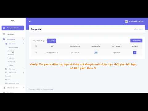 Video Hướng dẫn tạo trang web mới trên di4l.vn phần 2 (tiếp... - youtube