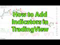 How to Add Indicators in TradingView | Forex Tutorials