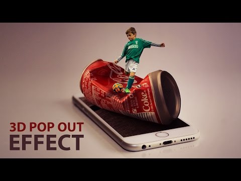 D Pop Out Effect | Photoshop Tutorial