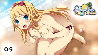 Sakura Beach 🌊 | Part 9–Harem Ending | Beach Romance Visual Novel | full walkthrough (No Commentary)