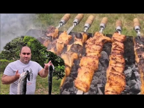 Video: Subtilus Kebabas Aštriame Marinate