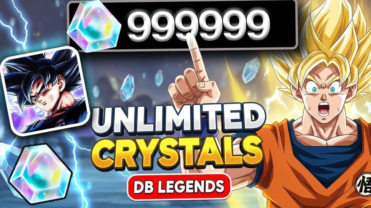 ⚡ DB LEGENDS HACK/MOD 🟣 UNLIMITED CRYSTALS in Dragon Ball Legends 2025 (Android/iOS)