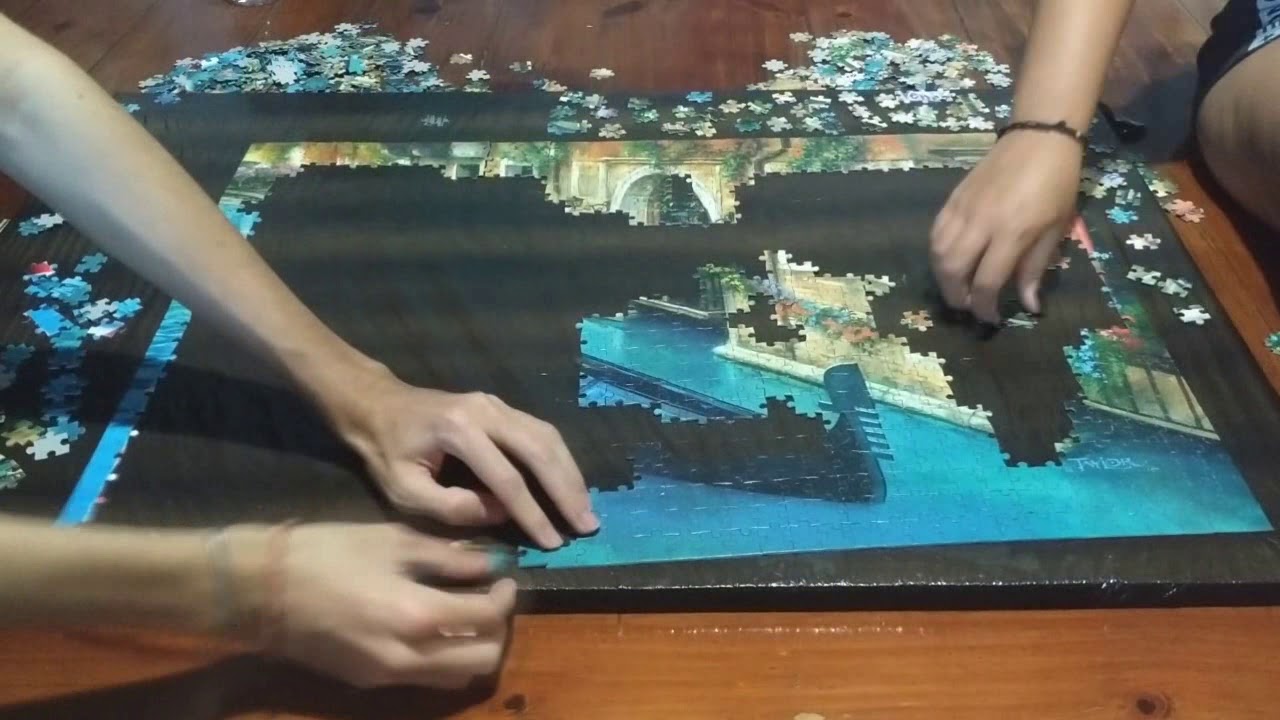 Ambigüedad dentro de poco Oriental Armando Rompecabezas de 1000 Piezas // 1000 Piece Puzzle - YouTube