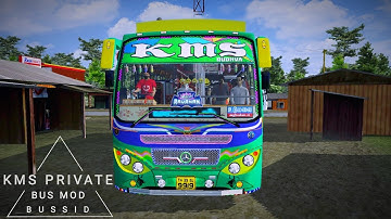 KMS Private Bus Mod In Bus Simulator Indonesia - Bussid Bus Mod - Bussid Car Mod - Bussid