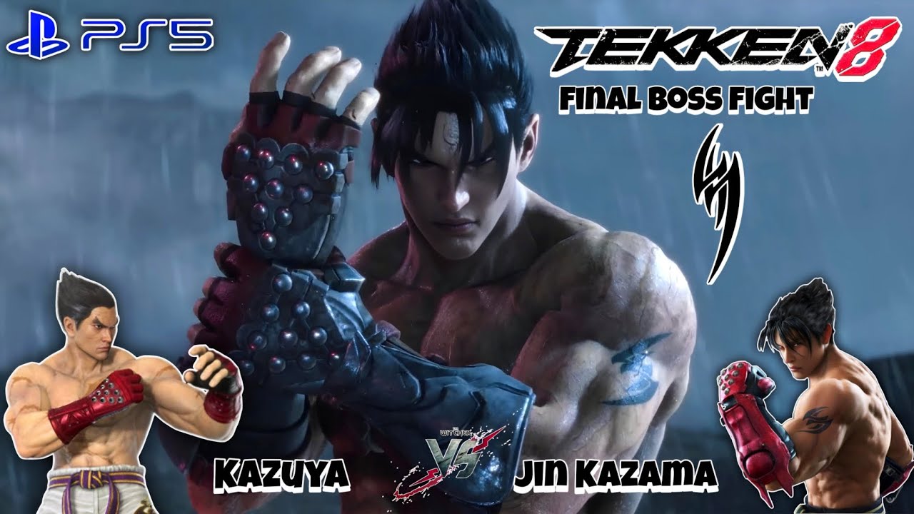 TEKKEN 8 | JIN KAZAMA vs KAZUYA - FINAL BOSS FIGHT GAMEPLAY