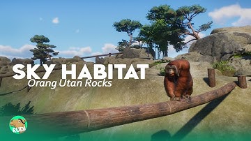 Orangutan Habitat in the Mountains - Lets Play Planet Zoo Franchise 19 - City Zoo