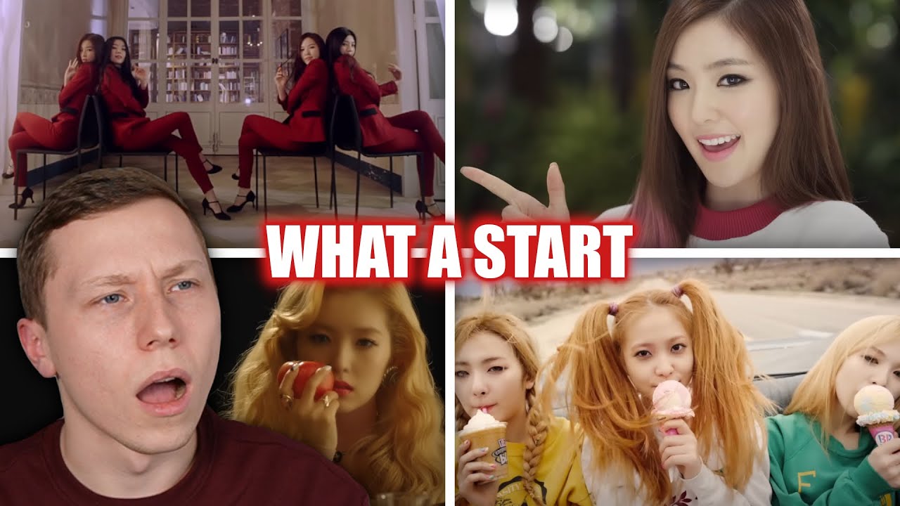 FIRST TIME REACTING TO Red Velvet | Happiness, Be Natural, Ice Cream Cake, Automatic