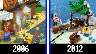Every Lego Spongebob Squarepants Set Ever Made 2006 - 2012 Remake
