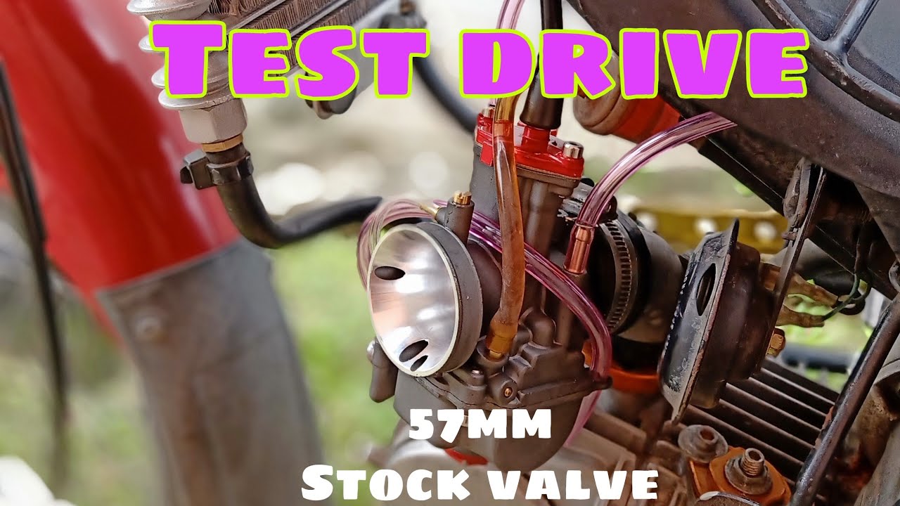 XRM125 Test drive | 57mm borekit, stock valve , 26mm flat carb, 14/34 combi sprocket