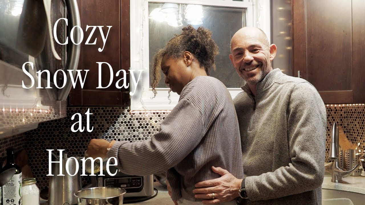 Уютный снежный день в Нью-Йорке | Живем обычной жизнью в Нью-Йорке, готовясь к праздникам