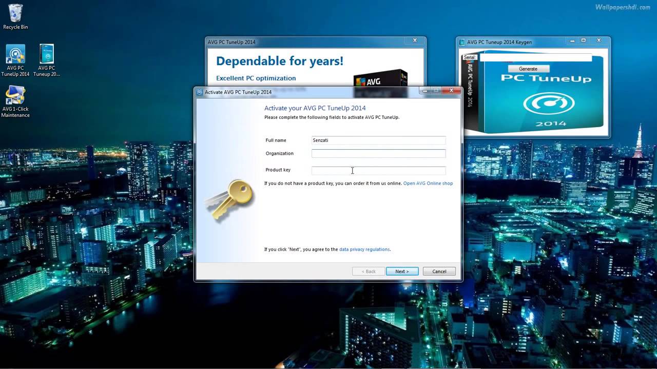 Avg Tuneup Key Generator 2014