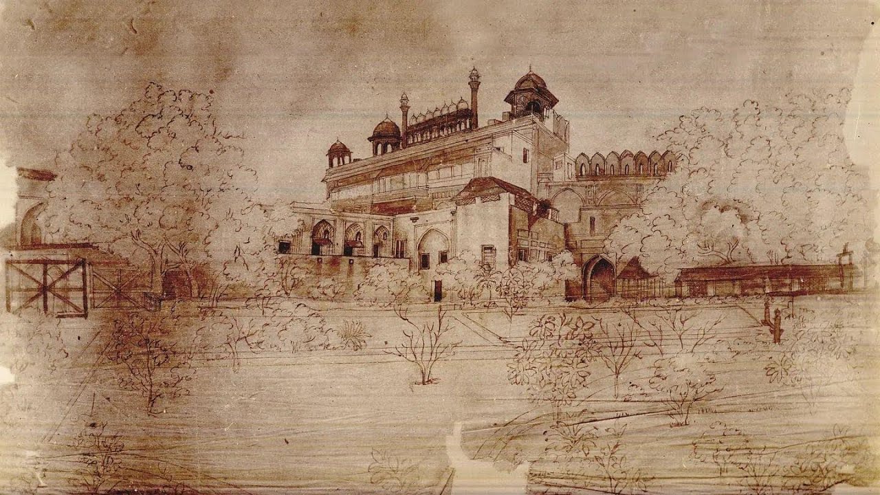 Turkman Gate & tomb of Shamsul Arfin Shah Turkman Biyabani, in whose honour the gate is named.....