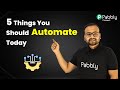 5 Things You Should Automate Today with Pabbly Connect - Business Automations