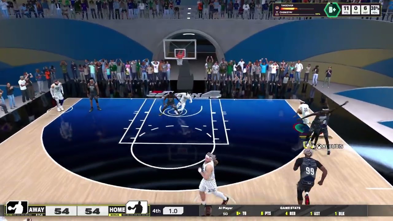 AE BUDIS Scores game winning layup! (HUGE BASKET!!!)