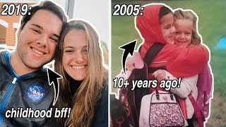 Celebrity surprising my CHILDHOOD BEST FRIEND 10 years later!!! Net Worth