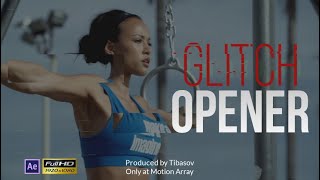 Glitch Opener After Effects Templates