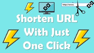 Shorten URL Links✂️ Like A Pro With Just One Click🔥 (Chrome Extension)