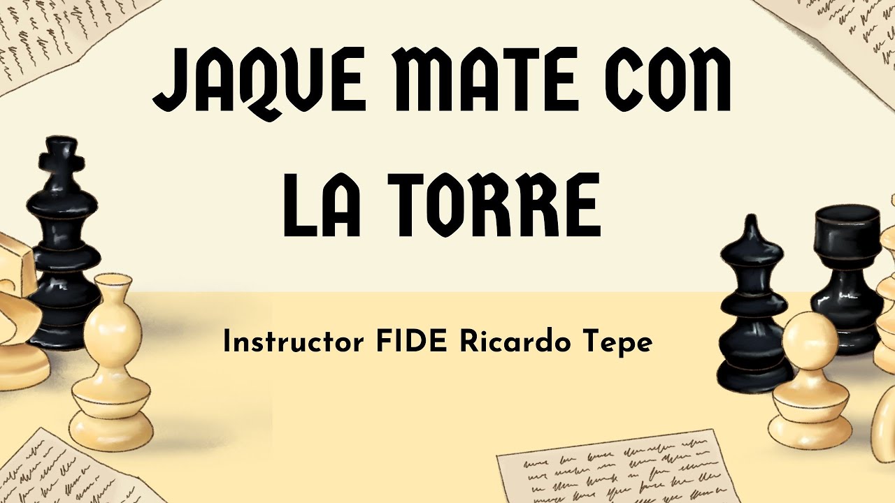 Jaque Mate con una Torre - YouTube