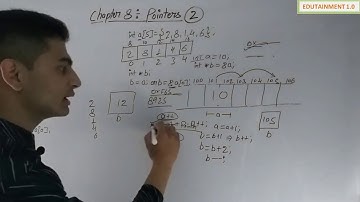 Class 12 Computer Science Chapter 8 Pointers (Video 2)