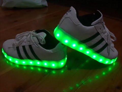 adidas led light shoes