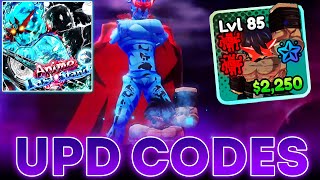 Update Here All New Codes In Anime Last Stand