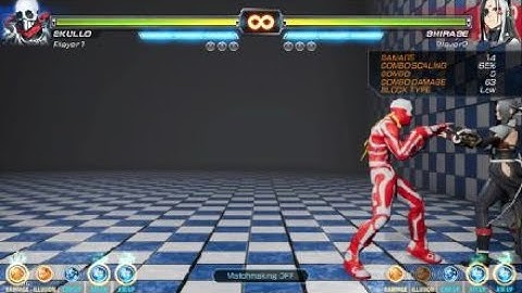 FIGHTING EX LAYER Skullomania combos