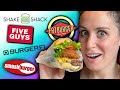 Five Guys VS Shake Shack VS Fatburger VS BurgerFi VS Smashburger