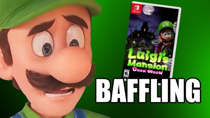 Luigi's Mansion dark moon Nintendo switch