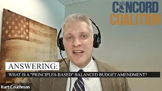 Famous A Principles-Based Balanced Budget Amendment - What Is It? Wealth