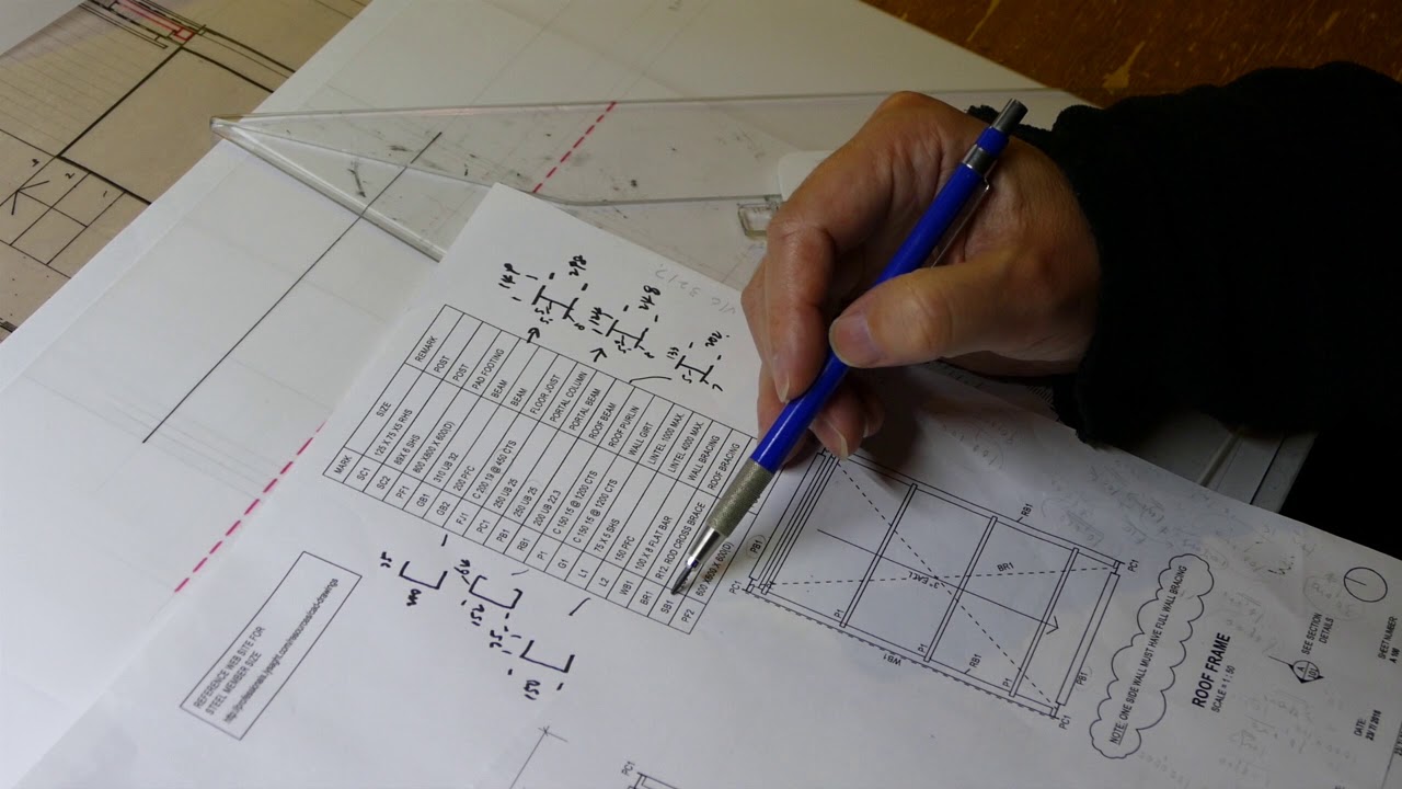 How to start bath house architectural section drawing 1 OF 2 YouTube
