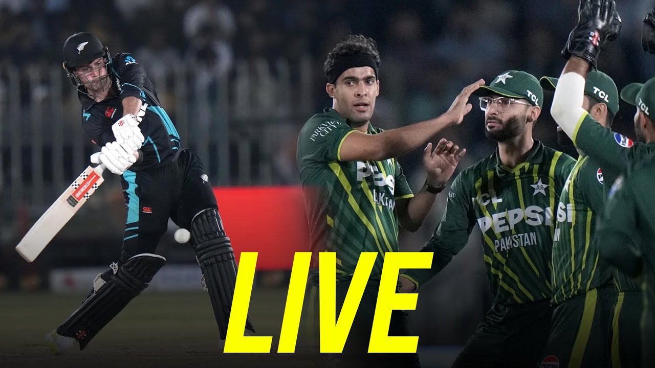 🔴 - 𝐑𝐄𝐋𝐈𝐕𝐄 | Pakistan vs New Zealand T20I Series 2024 | 3rd T20 | PCB | M2B2J