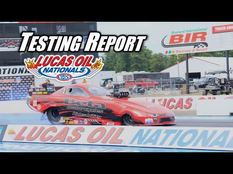 NHRA Lucas Oil Nationals Testing Report | Maddie Gordon Earns NHRA Top Alcohol Funny Car License