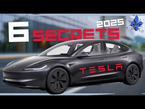6 Astuces Méconnues pour la voiture électique Tesla en 2025 🚗⚡