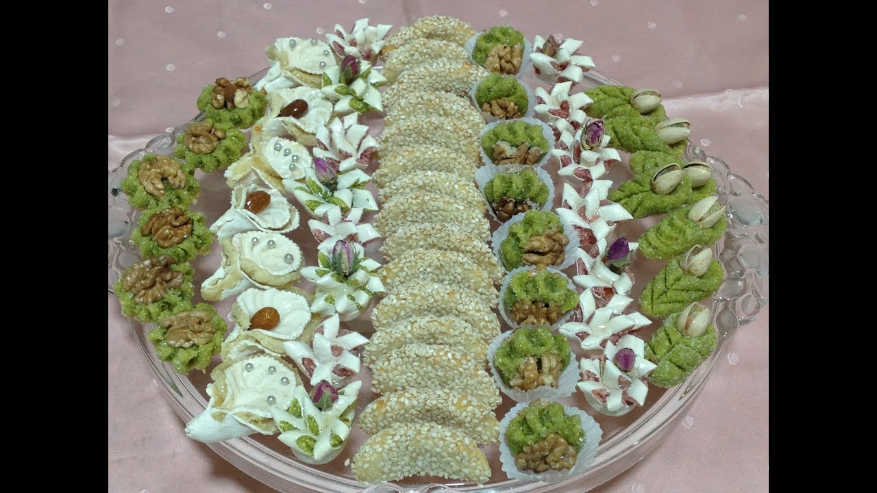 نصف كيلو لوز فقط ❗️ بلاطو حلويات اللوز مشكل و راقي (💯 قطعة) / حلويات العيد و المناسبات 😊👌