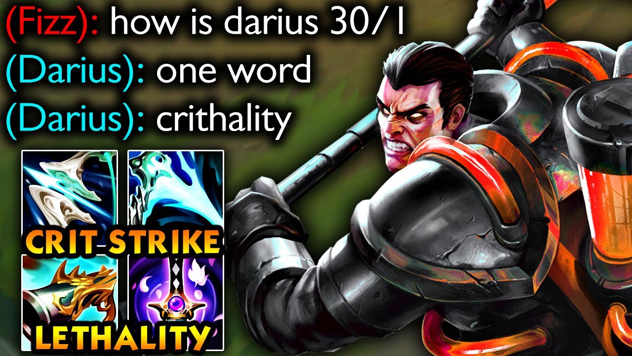 CRITHALITY DARIUS