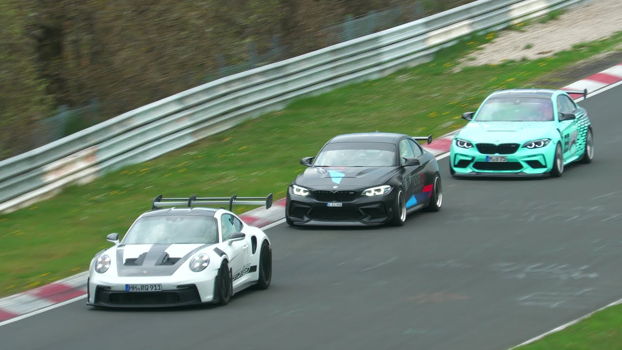 NÜRBURGRING EASTER SUNDAY! Fast drivers, close calls, track battles & more!