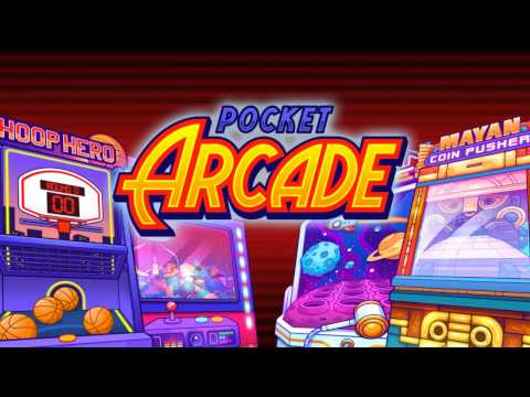 Pocket Arcade - Basketball, Coin Dozer, Claw Machine and more!