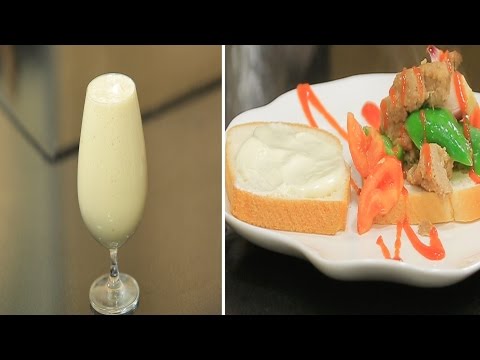 طريقة عمل كوكتيل الموز بالايس كريم