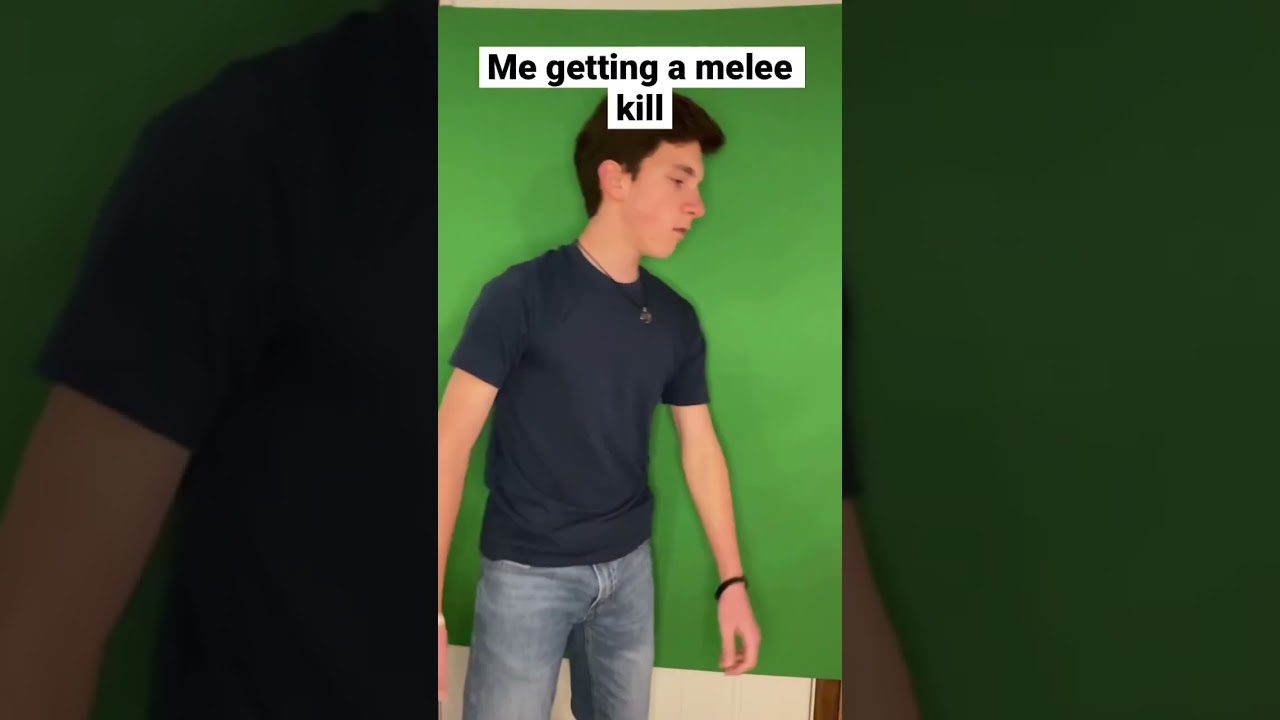 When you get a melee kill in a nerf war 