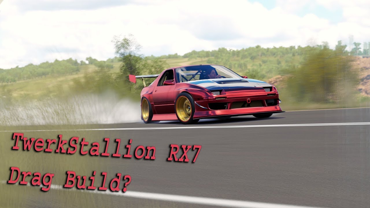 twerk stallion rx7 drag car youtube
