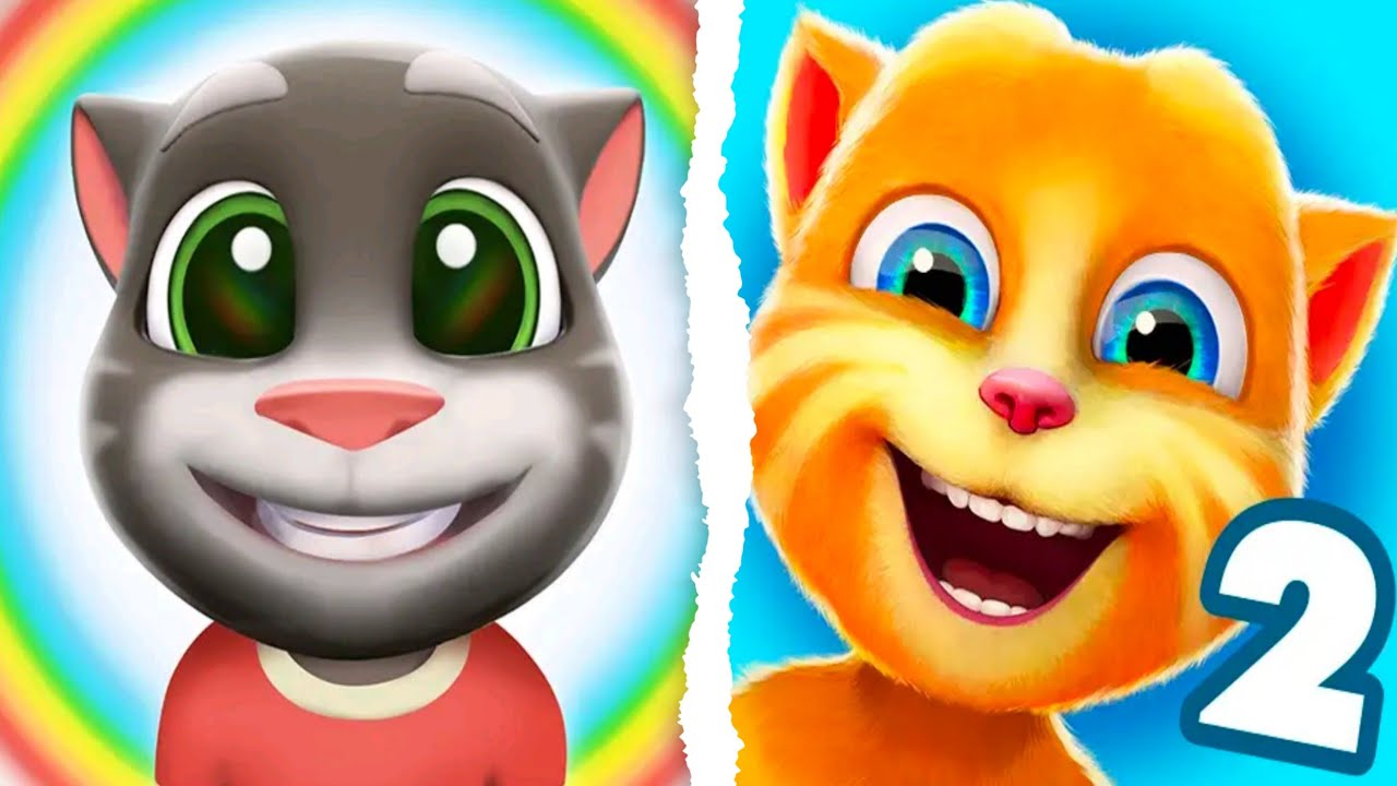 Говорящий Том против моего говорящего рыжего 2